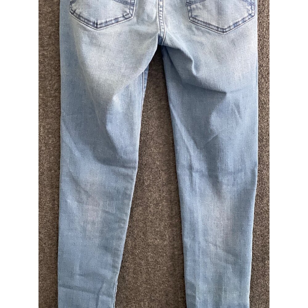 Aeropostale Blue Denim Jeans High Waisted Jegging 5 Pocket Women 00 Regular - Picture 14 of 16